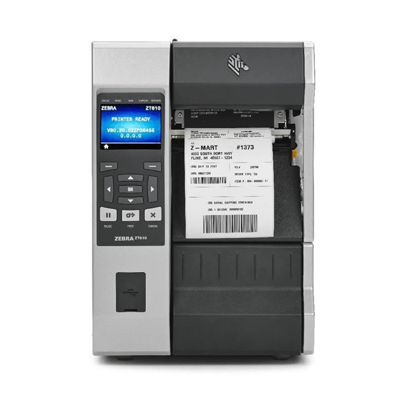 ZT61042-T2E0100Z - Zebra ZT610 203 dpi Thermal Transfer Industrial Label Printer