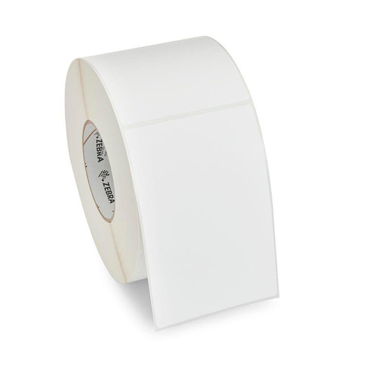LABEL, PAPER, 4X3IN (101.6X76.2MM); TT, Z-PERFORM 1500T, COATED, PERMANENT ADHES