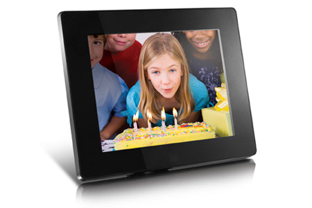 ADMPF108F - Aluratek 8 INCH HI-RES DIGITAL PHOTO FRAME