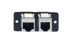 W1145 - Kramer Electronics ETHERNET & TELEPHONE WALL PLATE INSERT.