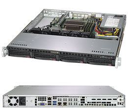 Supermicro 5019C-M Intel C246 LGA 1151 (Socket H4) Rack (1U) Black