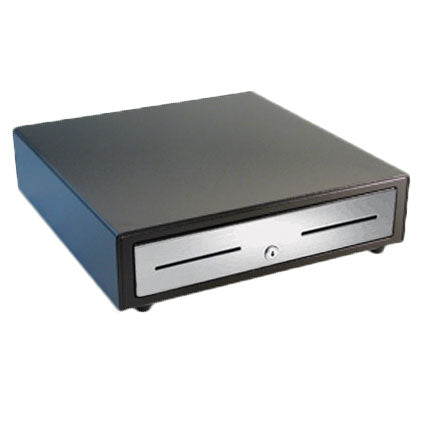 VBS484A-BL1616 - APG Cash Drawer VASARIO SERIAL BLACK SSFRONT