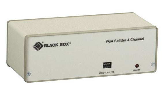 VGA VIDEO SPLITTER KIT - 4-CHANNEL, 230-VAC, GSA, TAA