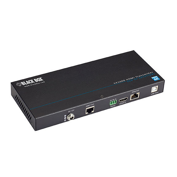 VX-1001-TX - Black Box HDMI EXTENDER TRANSMITTER - 4K, CATX, USB