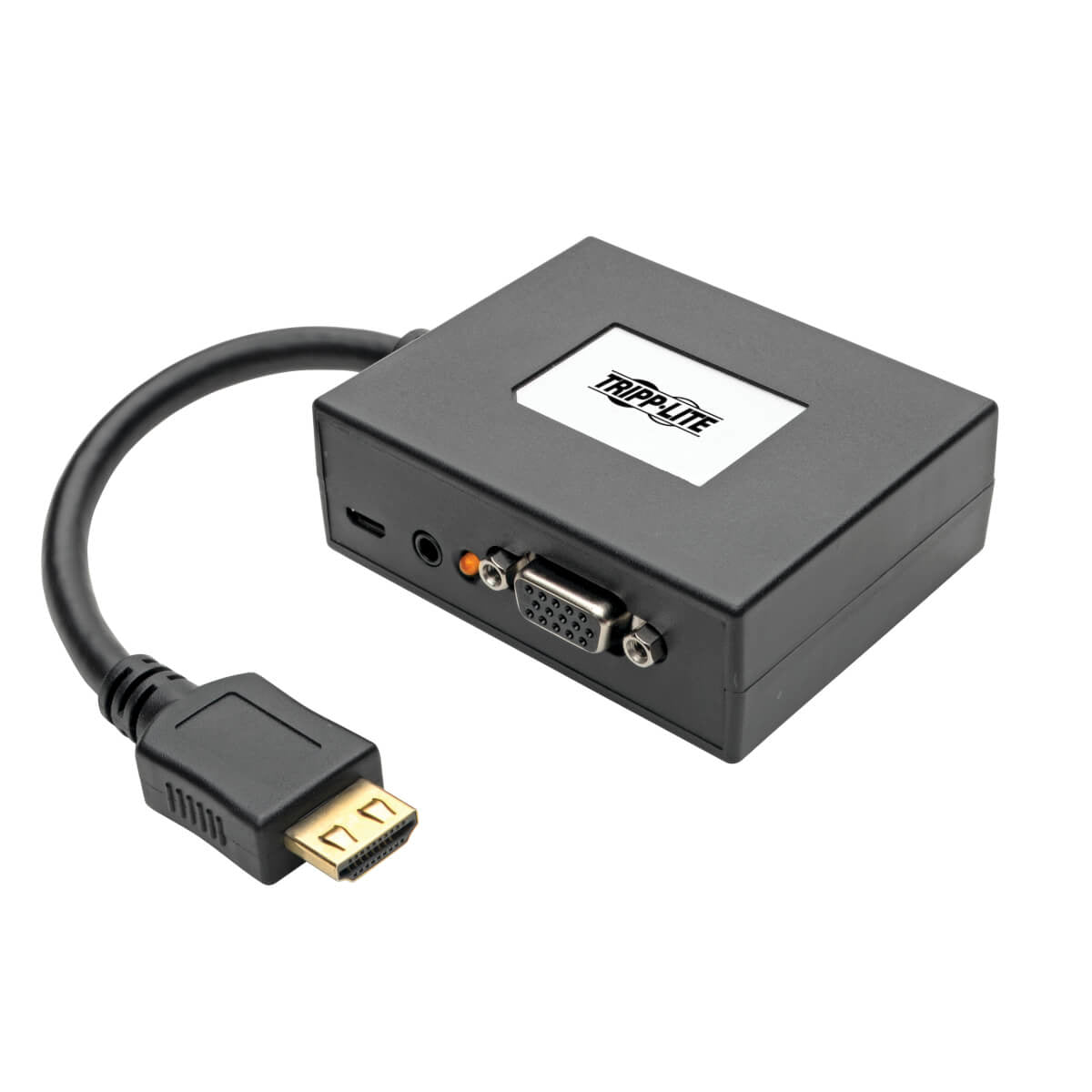 2-PORT HDMI TO VGA SPLITTER AUDIO/VIDEO ADAPTER 1920X1440 1080P