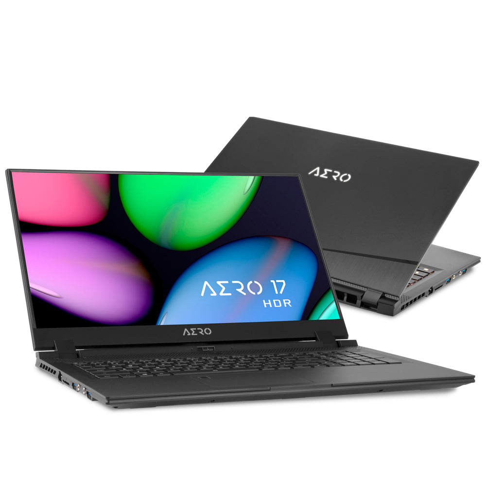 Gigabyte AERO 17 HDR YA-7US4450SQ i7-9750H Notebook 17.3" 4K Ultra HD IntelÂ® Coreâ„¢ i7 32 GB DDR4-SDRAM 1000 GB SSD NVIDIAÂ® GeForce RTXâ„¢ 2080 Max-Q Wi-Fi 6 (802.11ax) Windows 10 Home Black