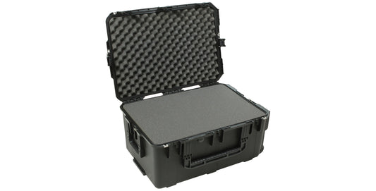 3I-2617-12BC - SKB MIL-STD CASE 26IN X 17IN X 12IN W/CUBE FOAM AND WHEELS