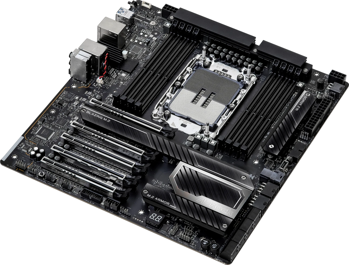 90-MXBP30-A0UAYZ - ASRock W790 WS R2.0 Intel LGA4677 E-ATX Motherboard