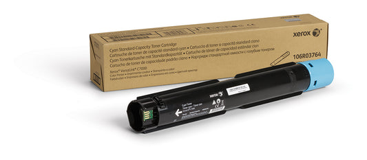 106R03764 - Xerox GENUINE XEROX CYAN STANDARD CAPACITY TONER CARTRIDGE FOR THE XEROX VERSALINK C70