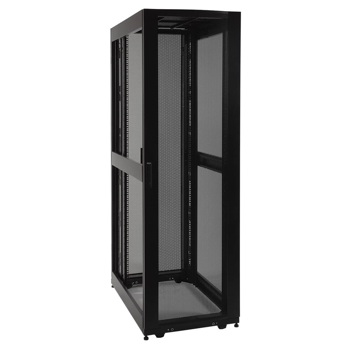 42U RACK ENCLOSURE 36 INCH DEPTH W DOORS NO SIDES 3000LB CAPACITY