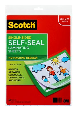 LS854SS-50 - 3M LAMINATING SHEETS LETTER SIZE