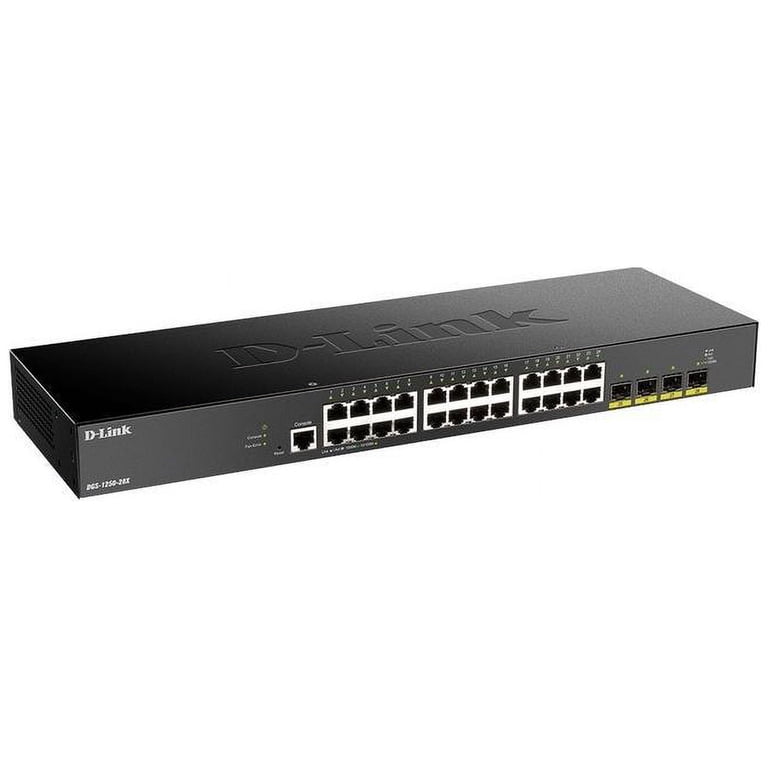 DGS125028X6KV - D-Link 28-Port 10-Gigabit Smart Managed Switch