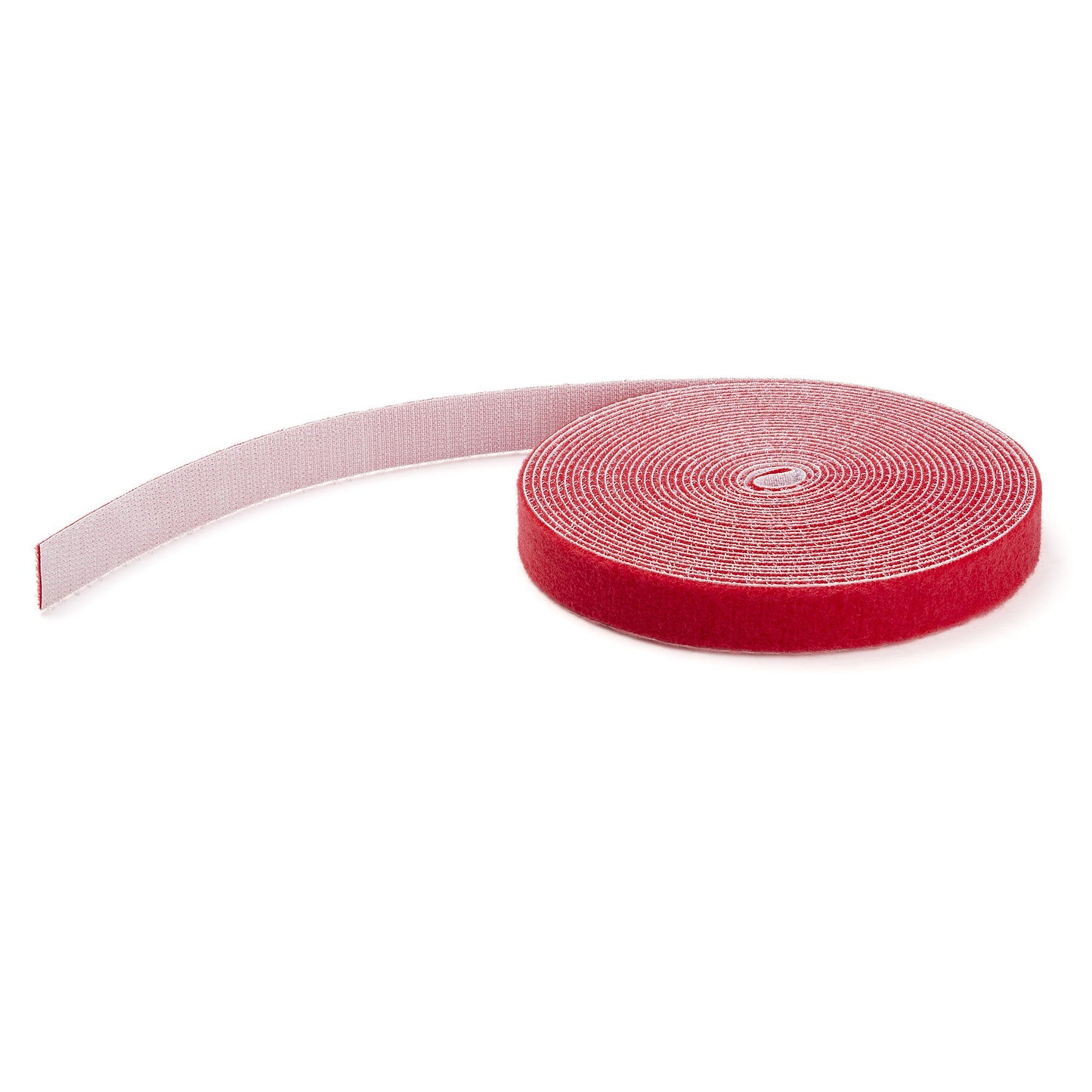 HKLP50RD - StarTech.com 50FT BULK ROLL OF RED HOOK AND LOOP TAPE 3/4IN (19 MM) WIDE - CUT TO NEEDED LENG
