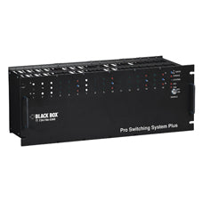 SM960A - Black Box GANG SWITCH CHASSIS - 4U, 18-CARD SLOT, GSA, TAA