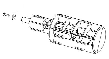 Datamax O'Neil DPR78-2330-01 printer/scanner spare part