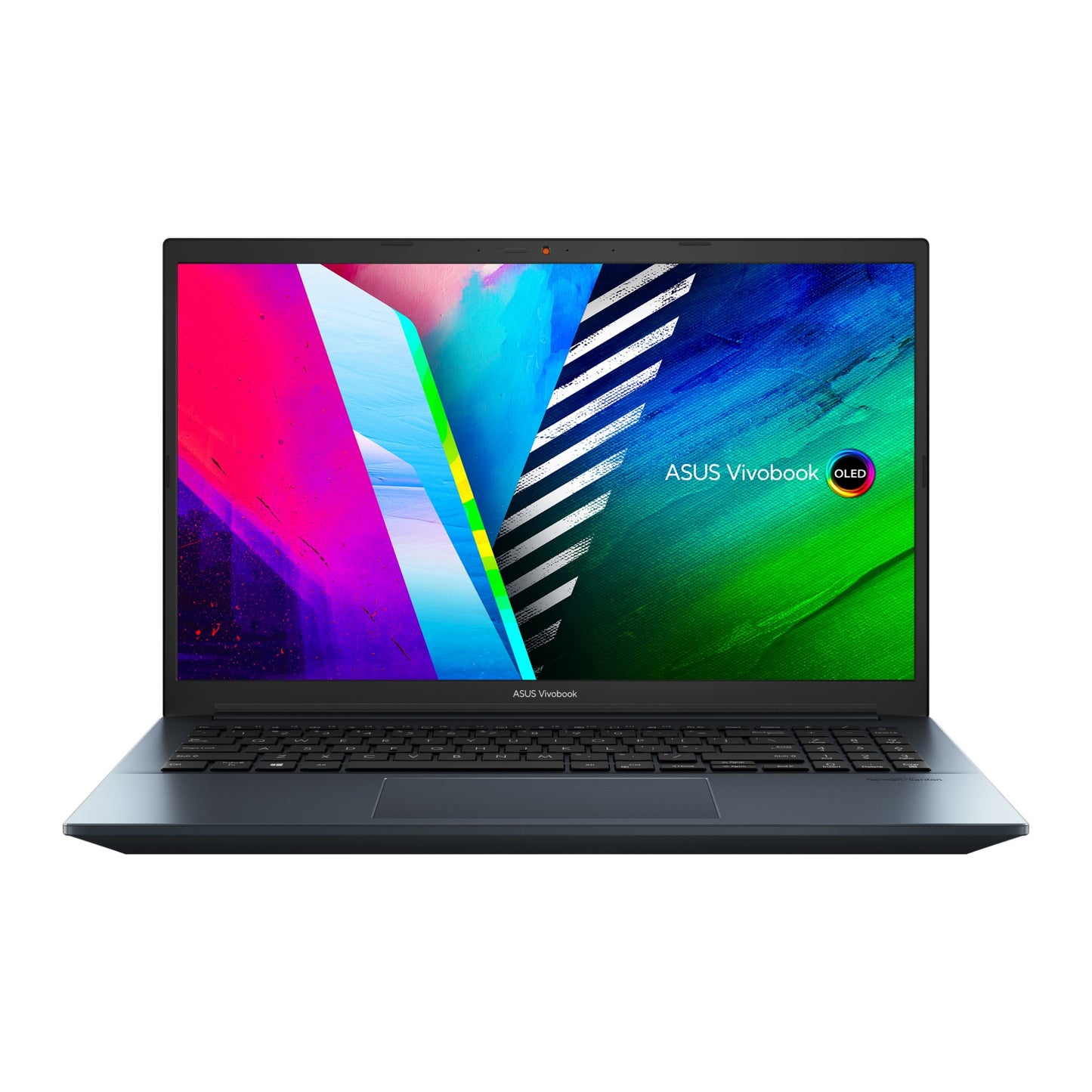 ASUS VivoBook Pro 15 OLED M3500QC-DB71 notebook 5800H 15.6" Full HD AMD Ryzenâ„¢ 7 16 GB DDR4-SDRAM 512 GB SSD NVIDIA GeForce RTX 3050 Wi-Fi 5 (802.11ac) Windows 10 Home Blue