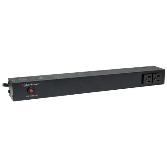 CyberPower PDU15B2F12R power distribution unit (PDU) 14 AC outlet(s) 1U Black