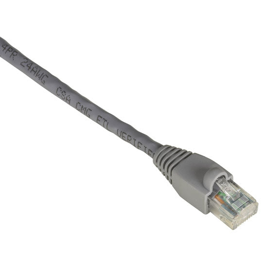 CAT6 550-MHZ SNAGLESS STRANDED ETHERNET PATCH CABLE - UNSHIELDED (UTP), CM PVC (