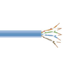 CAT6 550-MHZ STRANDED ETHERNET BULK CABLE - UNSHIELDED (UTP), CM PVC, BLUE, 1000