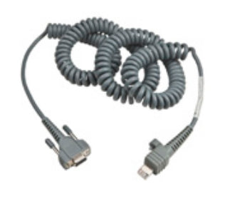 Intermec 12Ft RS232 9-Pin serial cable Gray 143.7" (3.65 m) D-sub 9-pin