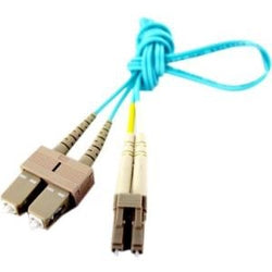 LCSCB4PAS05-AX - Axiom LC/SC BENDNFLEX SILVER MMD OM4 50/125 PLENUM BEND INSENSITIVE FIBER 0.5M