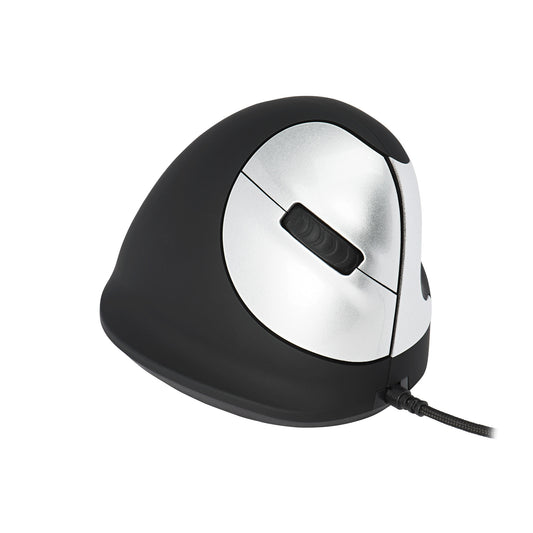 RGOHE - R-Go Tools HE MOUSE ERGONOMIC MOUSE MEDIUM (HAND SIZE 165-185MM) RIGHT HANDED WIRE