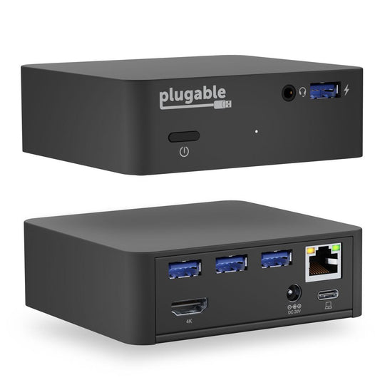 UD-CAM - PLUGABLE TECHNOLOGIES PLUGABLE USB-C & TBT3 DOCK WITH 85W PD