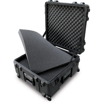 3R2222-12B-CW - SKB INTERIOR DIMENSIONS:22 X 22 X 12 -FOAM & WHEELS ROTO MOLDED, MIL SPEC, WAT