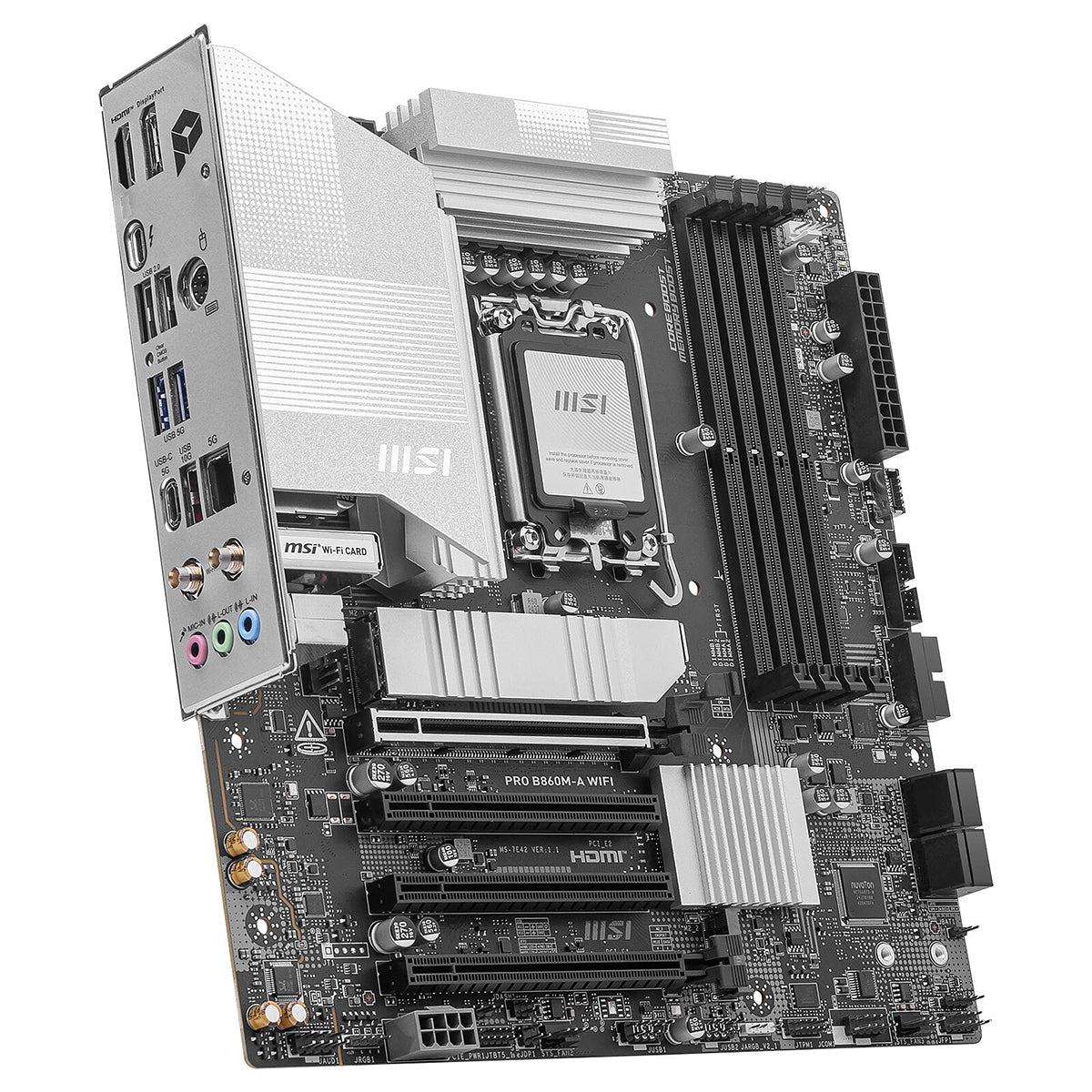 B860M-A - MSI PRO WIFI Micro-ATX Motherboard