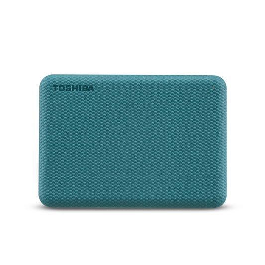 CANVIO ADVANCE PORTABLE EXTERNAL HARD DRIVE, USB 3.0/2.0, 1TB, GREEN, 2-YEAR STA