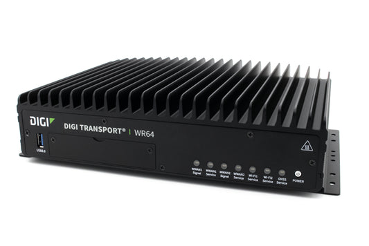 WR64-A121 - Digi TRANSPORT WR64 - DUAL GLOBAL LTE CELLULAR / DUAL 802.11AC WIFI 700 / 800 / 850 /