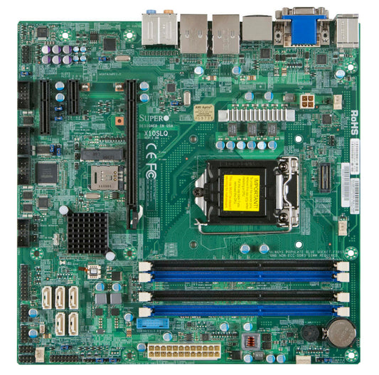 MOTHER BOARD-INTEL, MB -X10SLQ-SINGLE, SINGLE