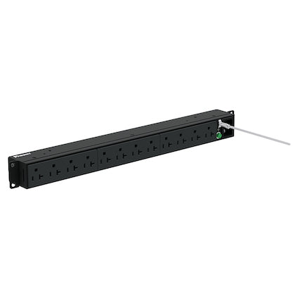 Panduit P12B01M power distribution unit (PDU) 12 AC outlet(s) 1U Black