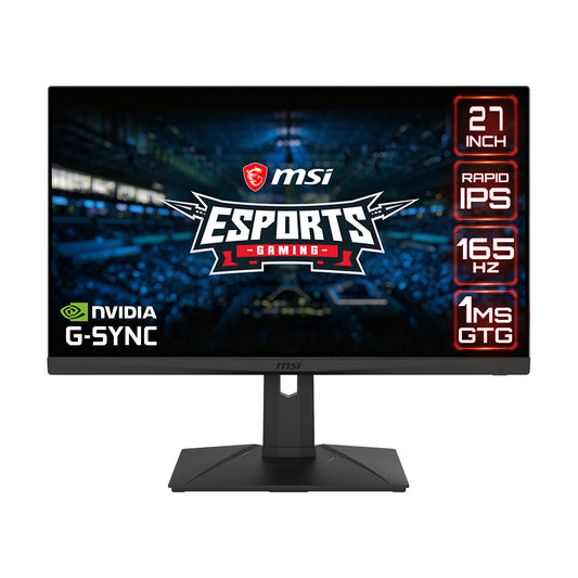 MSI Optix G273QPF 27" 2560 x 1440 pixels Quad HD Black