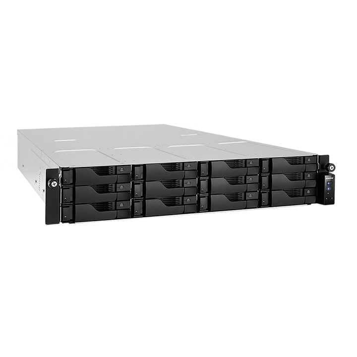 90-AS6512RD2-ME30 - Asustor Lockerstor 12RD 12-Bay Atom C3538 8GB DDR4 Rackmount NAS