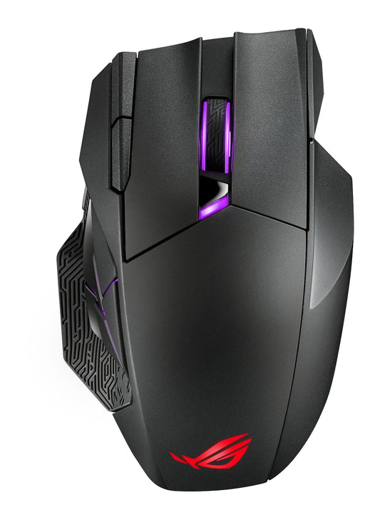 ASUS ROG Spatha X mouse Right-hand RF Wireless + USB Type-A Optical 19000 DPI