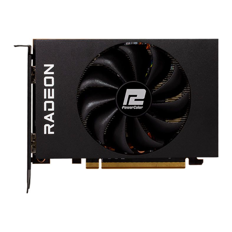 AXRX6500XT4GBD6 - Power Radeon Color RX 6500XT ITX Gaming Graphics Card 4GB GDDR6