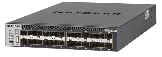 NETGEAR M4300-24XF Managed L3 10G Ethernet (100/1000/10000) 1U Black, Gray