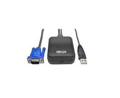 B032-VU1 - Tripp Lite KVM CONSOLE TO USB 2.0 PORTABLE LAPTOP CRASH CART ADAPTER WITH FILE TRANSFER AND