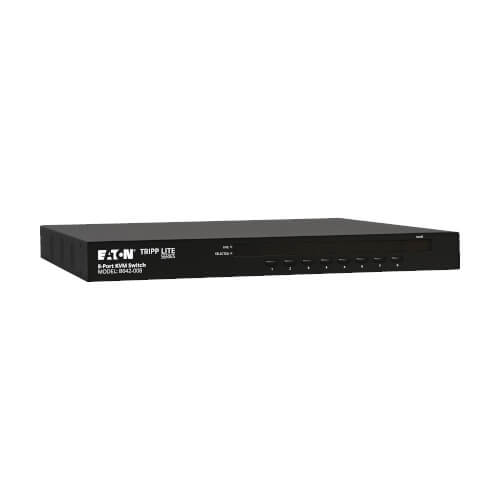 B042008 - Eaton Tripp Lite Series 8-Port 1U Rack-Mount USB/PS2 KVM Switch