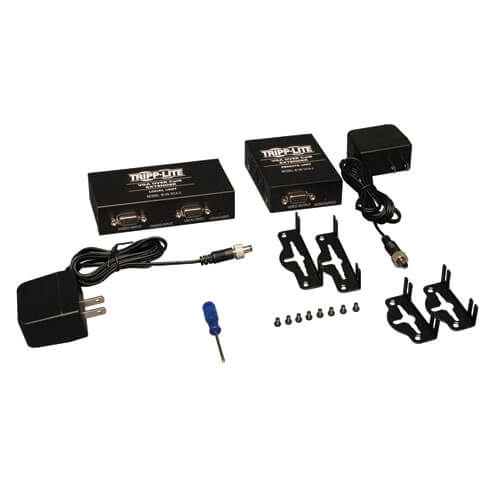 B130101A2 - Tripp Lite VGA & Audio over Cat5/Cat6 Video Extender Kit Transmitter Receiver