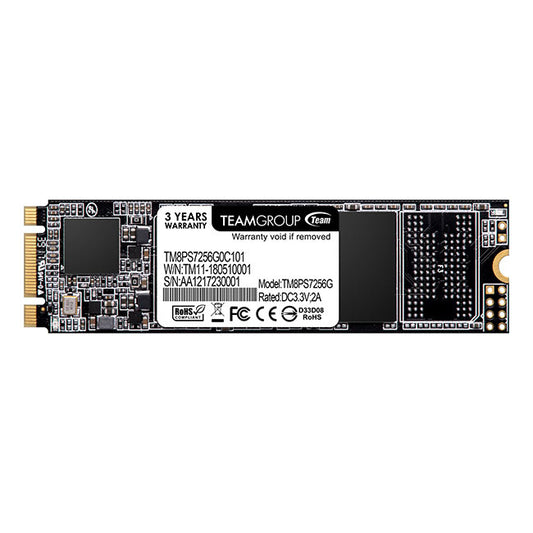 TM8PS7256G0C101 - Team Group MS30 M.2 2280 256GB SATA III SOLID STATE DRIVE