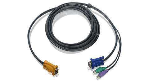 G2L5203PTAA - iogear BONDED KVM CABLE, PS/2, VGA, 10 FEET