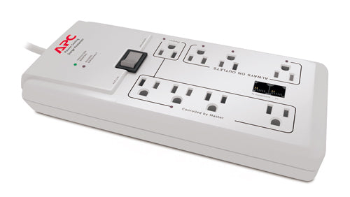 APC P8GT surge protector White 8 AC outlet(s) 120 V 72" (1.83 m)