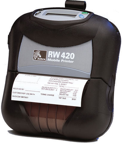 Zebra RW 420 label printer Direct thermal 203 Wired & Wireless