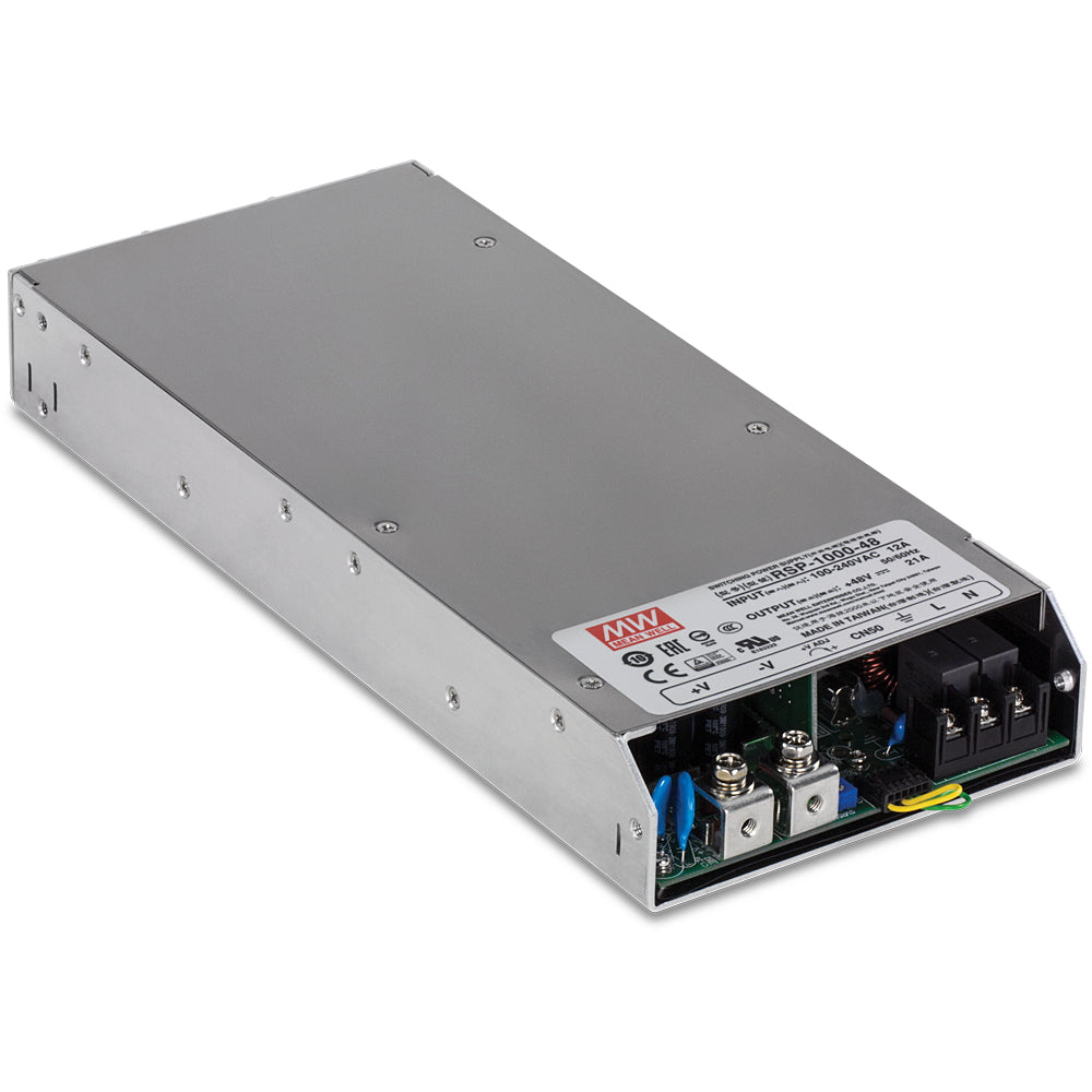 AC TO DC INDUSTRIAL POWER SUPPLY, MODEL TI-RSP100048, SUPPLIES UP TO 1000W (48V