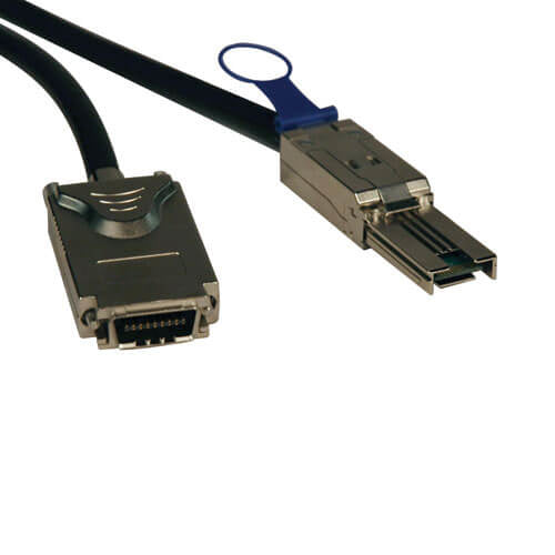 1M EXTERNAL SAS CABLE MINI-SAS SFF-8088 TO 4XINFINIBAND  SFF-8470 3FT 3 FT