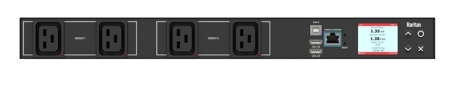 1PH, 230V AC, 32A (32A RATED); 4 OUTLETS: 4X C19; PLUG: IEC 60309 2P+E 6H 32A (R