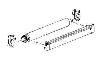 KIT, PLATEN ROLLER TTP2100 SERIES