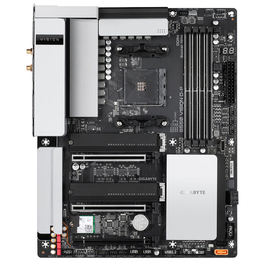 Gigabyte B550 VISION D-P (rev. 1.0) AMD B550 Socket AM4 ATX